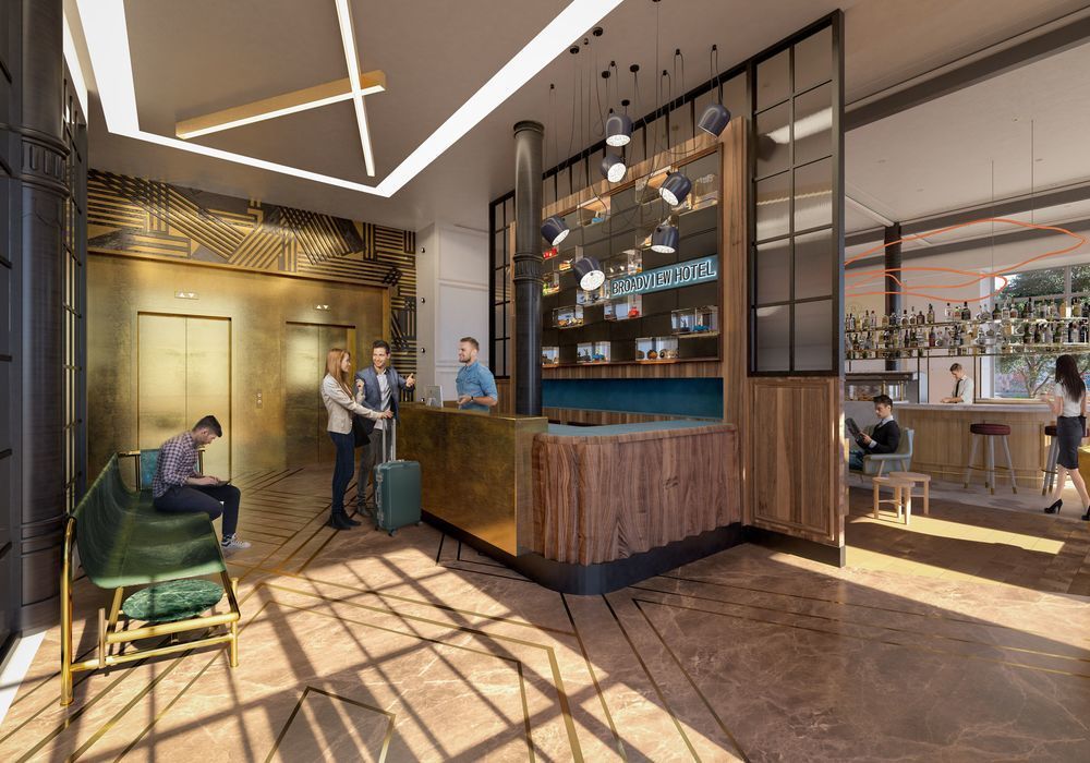 The Broadview Hotel Торонто Екстериор снимка